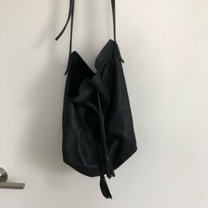 Vince slouchy drawstring tote bag
